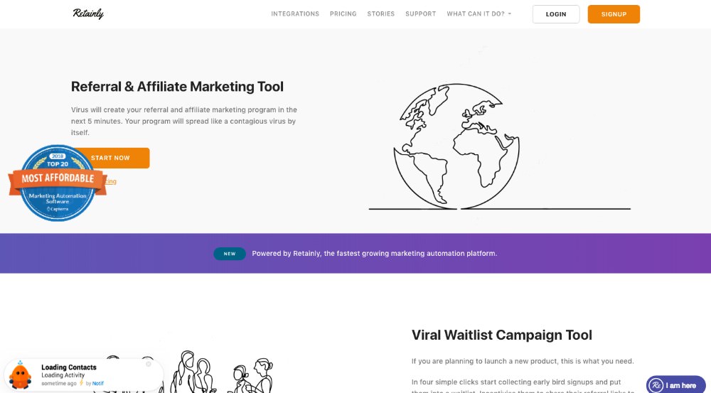 GrowSurf referral marketing software