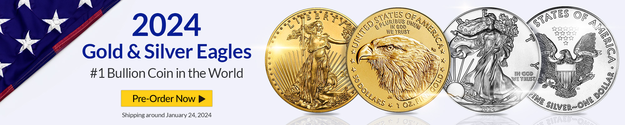 2024 Gold & Silver Eagles