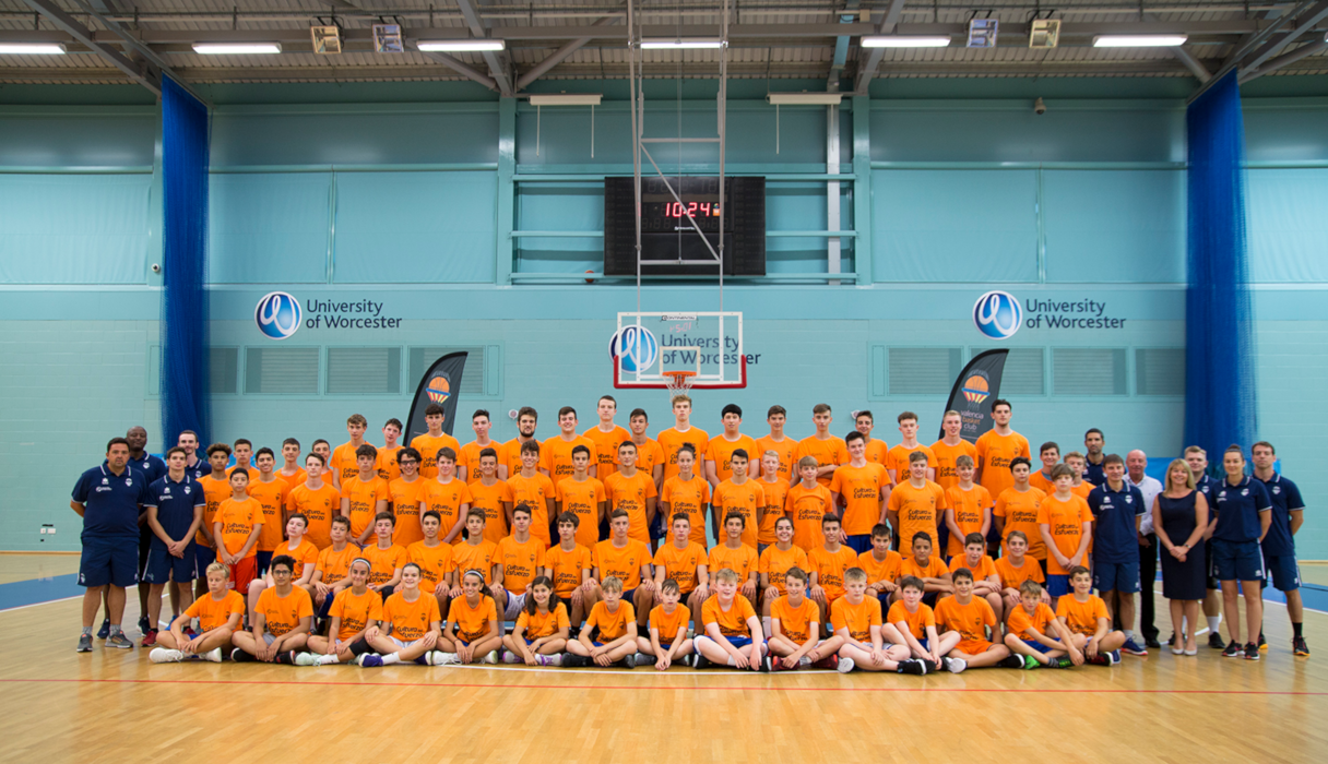 University of Worcester hosts international camp in partnership with