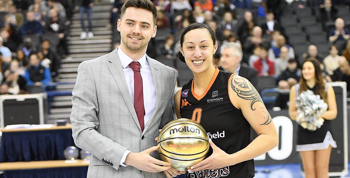 Toeaina’s doubledouble earns Cup MVP honours Women's British