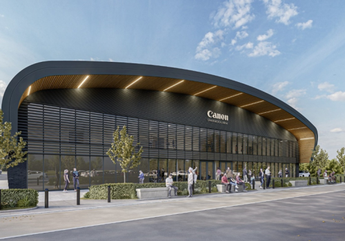 The new B. Braun Sheffield Sharks home, now called the Canon Medical Arena