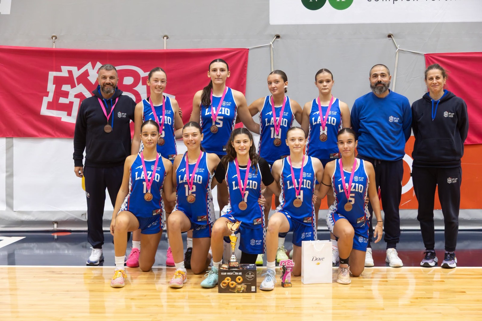 BC FIP LAZIO team at U15 Stage 1