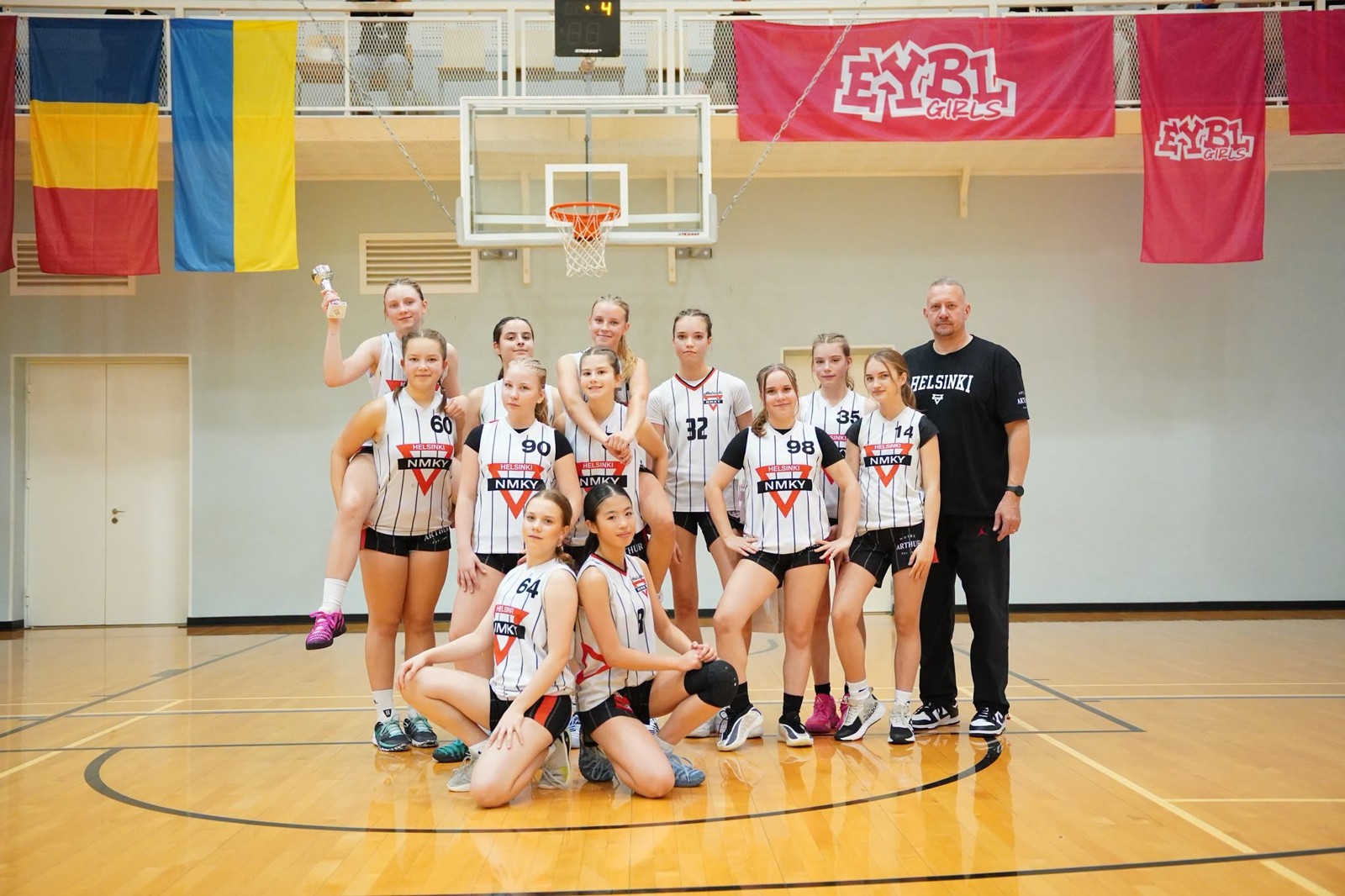 Helsinki YMCA team at U14 Stage 1