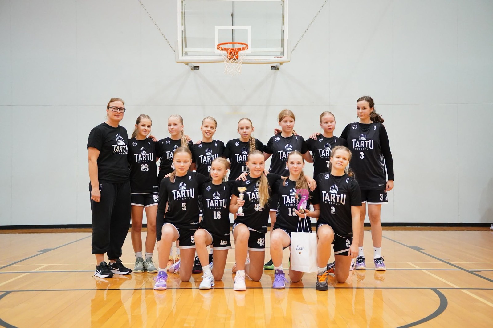 Tartu Ulikool KK team at U14 Stage 1