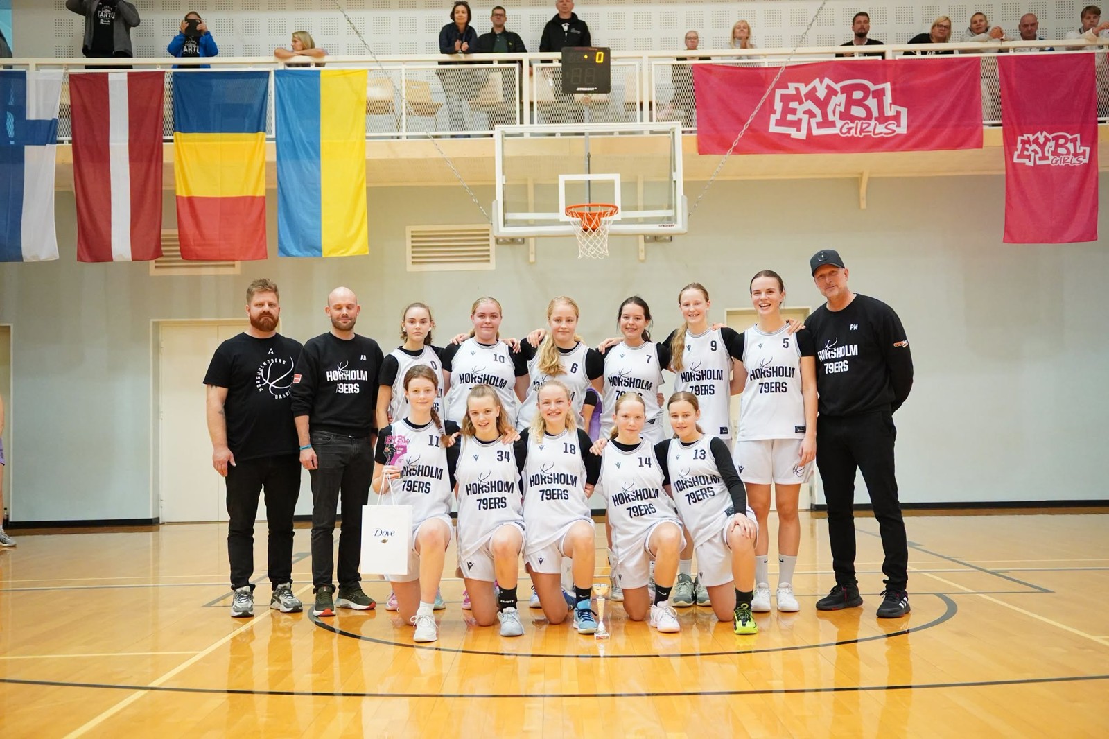 BC Horsholm 79ers team at U14 Stage 1