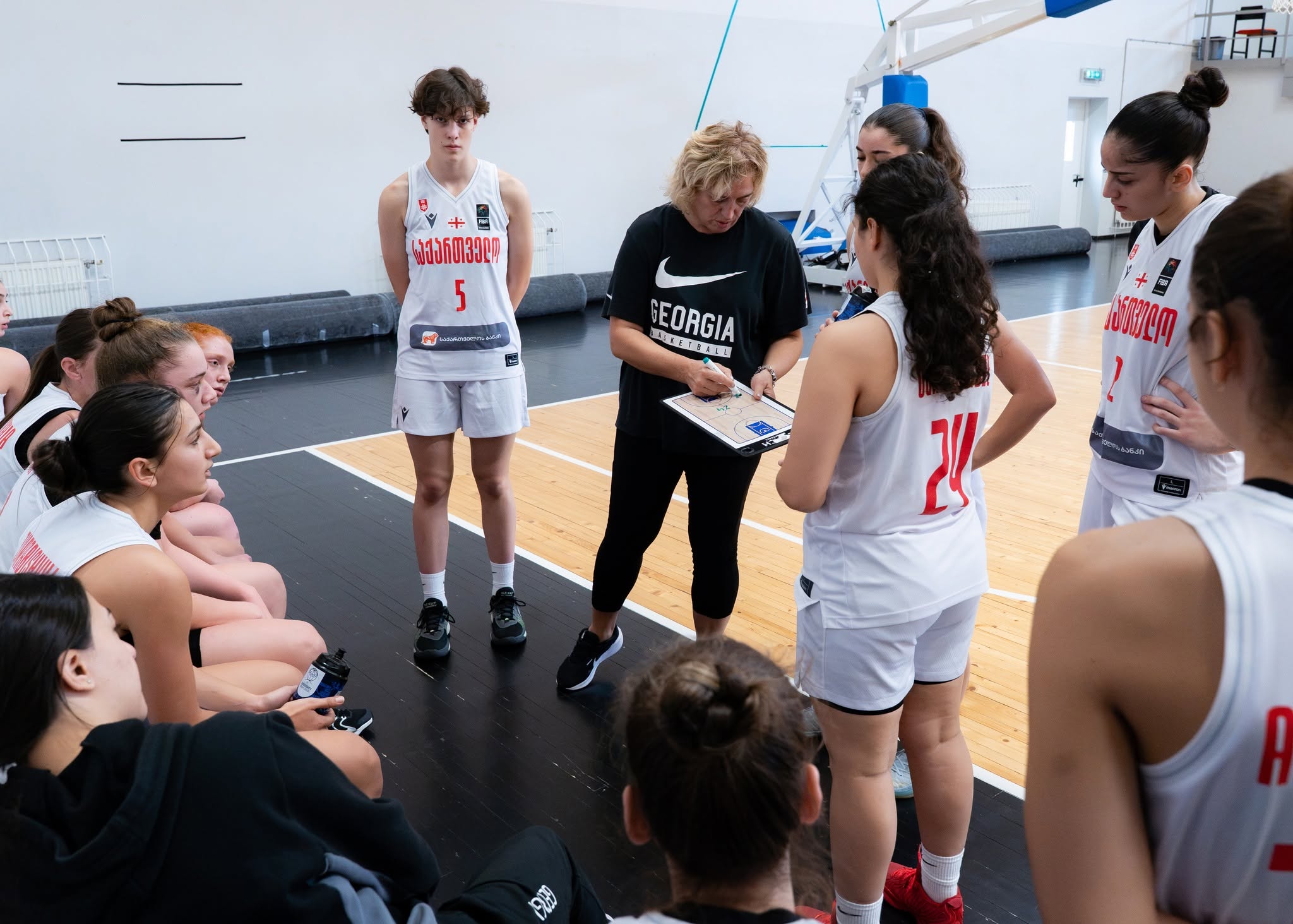 U18 Georgian team at U19 Stage 1