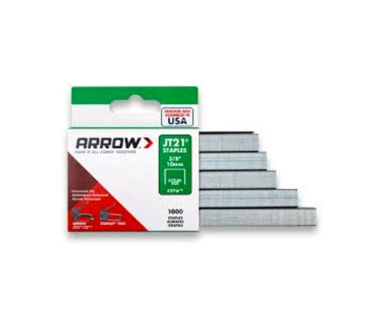 1/4 in Arrow Fastener JT21 Staples at GTS Interior Supply