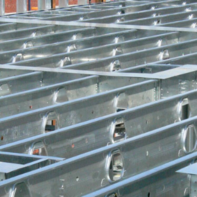 10 In X 20 Ft X 14 Gauge 68 Mil CEMCO Sure Span Steel Floor Joist W 2 