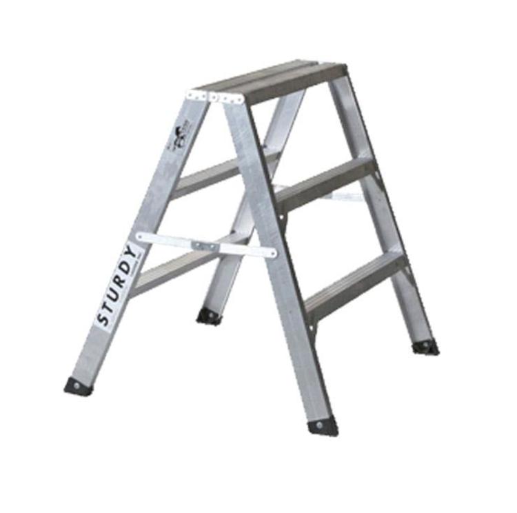 5 ft Sturdy Ladder 130 Series Aluminum Sawhorse "Mustang" at Gator