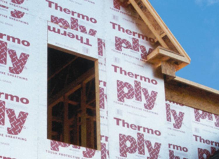 1/8 in x 4 ft x 8 ft OX Thermoply Red Structural Sheathing at GTS