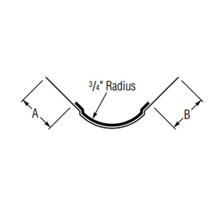10 ft USG Beadex Paper Faced Metal Bullnose Softline Outside Corner