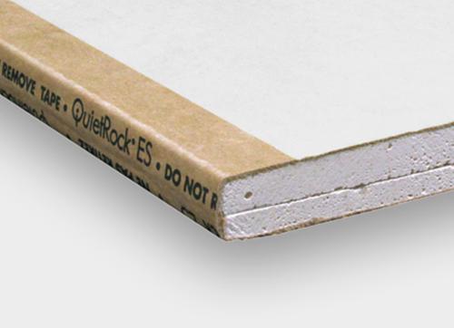 5/8 in x 4 ft x 10 ft PABCO QuietRock EZ-Snap Sound Dampening Gypsum Panel