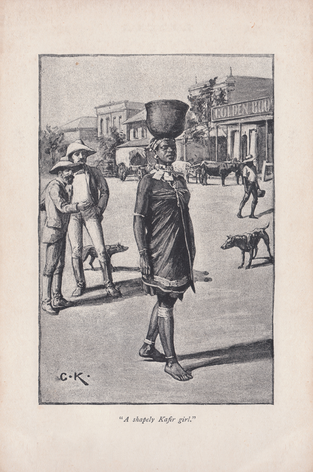 A shapely Kafir girl. Ashapely128