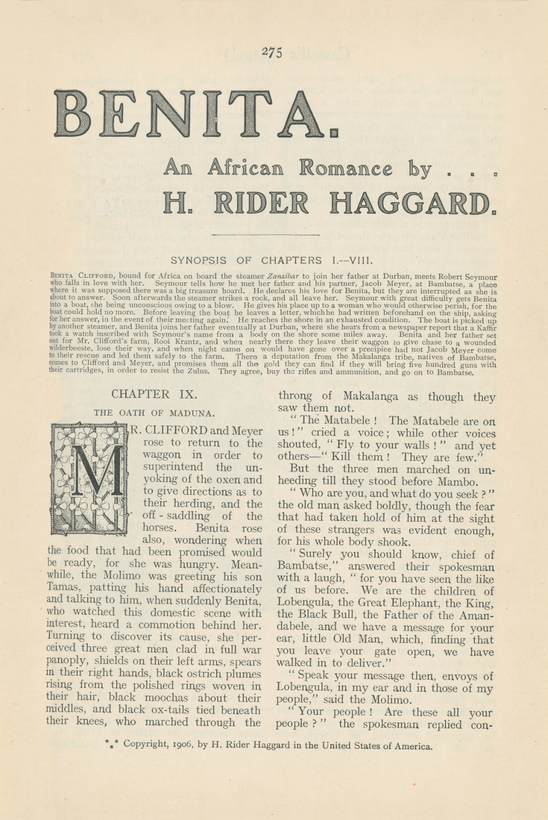 Cassell's Magazine, vol. 41, no. 3