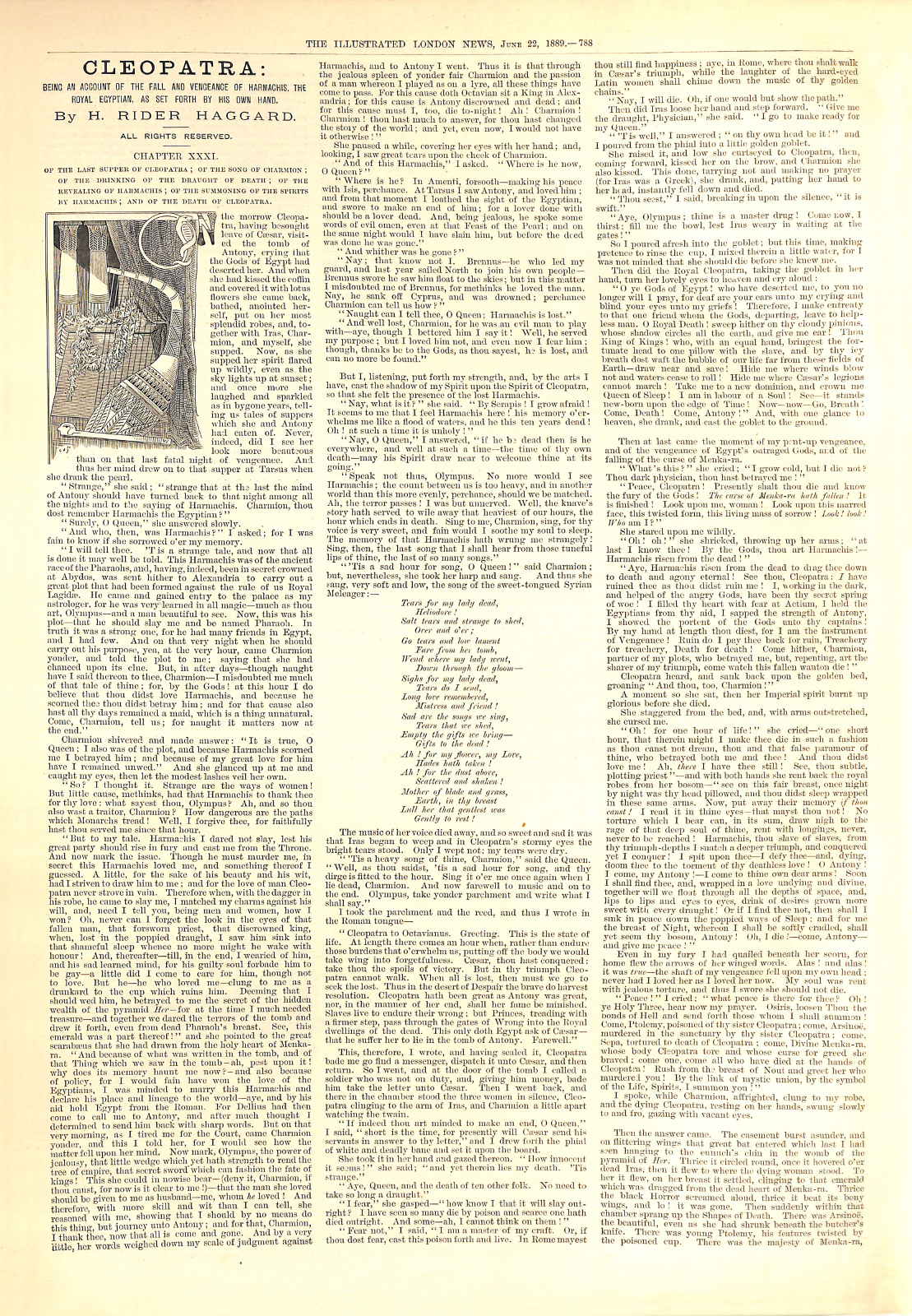 Illustrated London News, vol. XCIV no. 2618