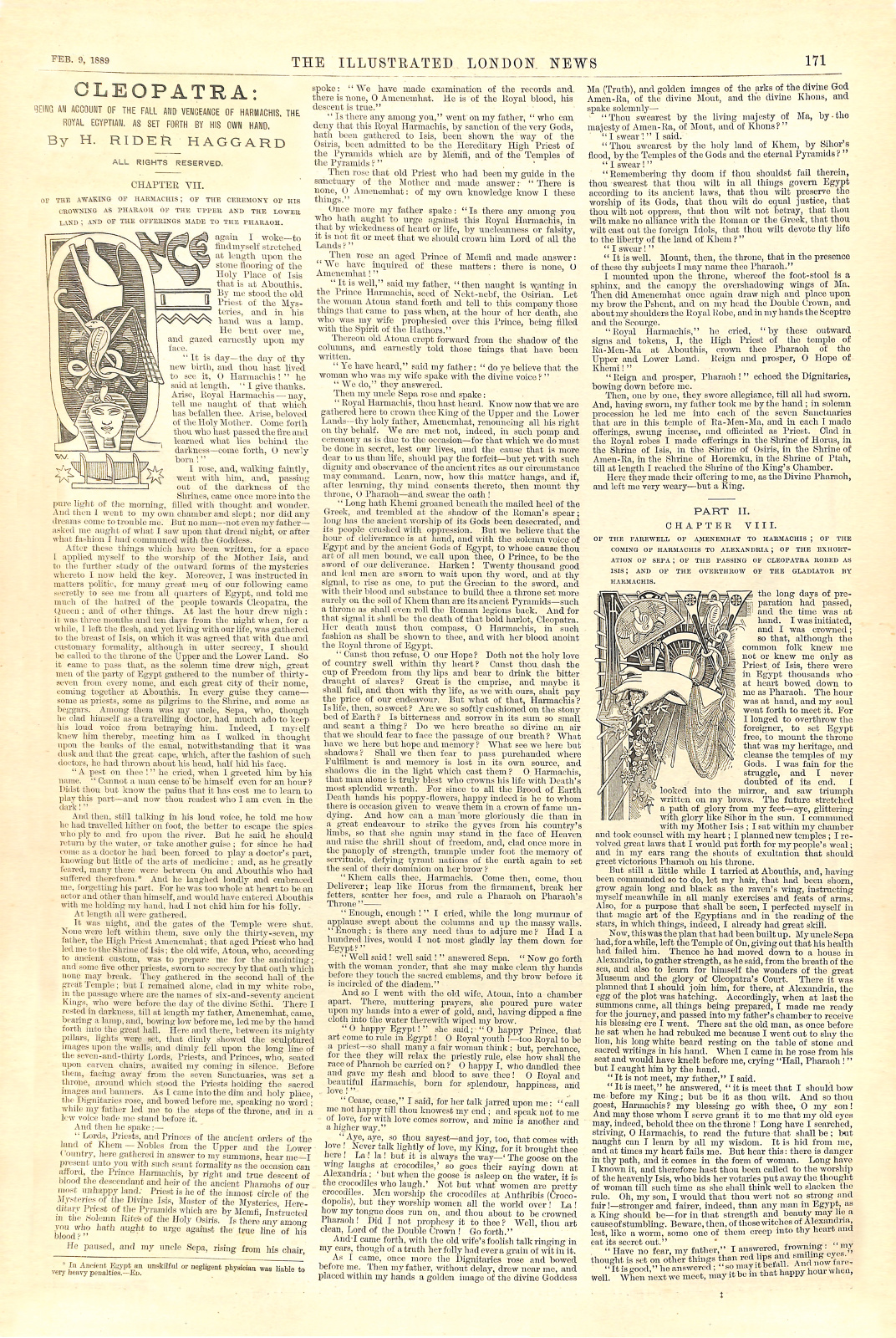 Illustrated London News, vol. XCIV no. 2599