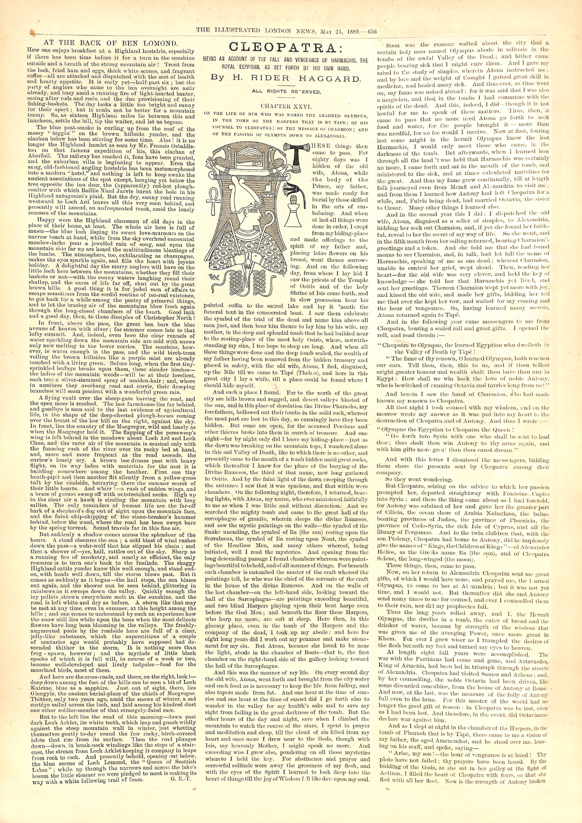 Illustrated London News, vol. XCIV no. 2614