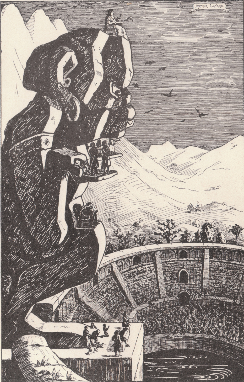 The People of the Mist - 1st US edition