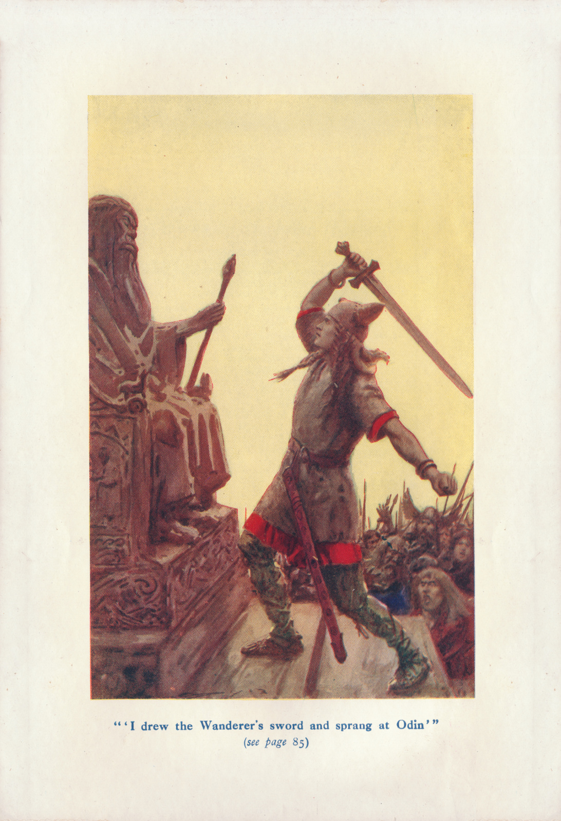 'I drew the Wanderer's sword and sprang at Odin' Idrewcassellfrontispiece