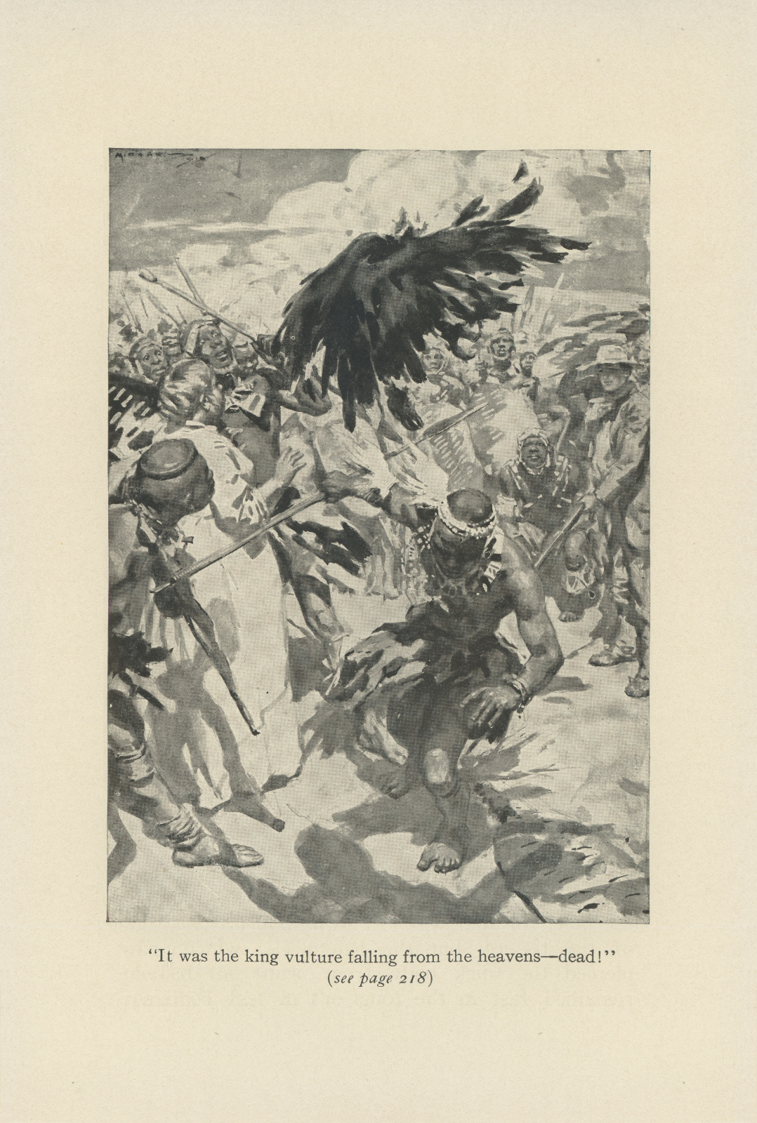 It was the king vulture falling from the heavens— dead! Itwaslongmans218