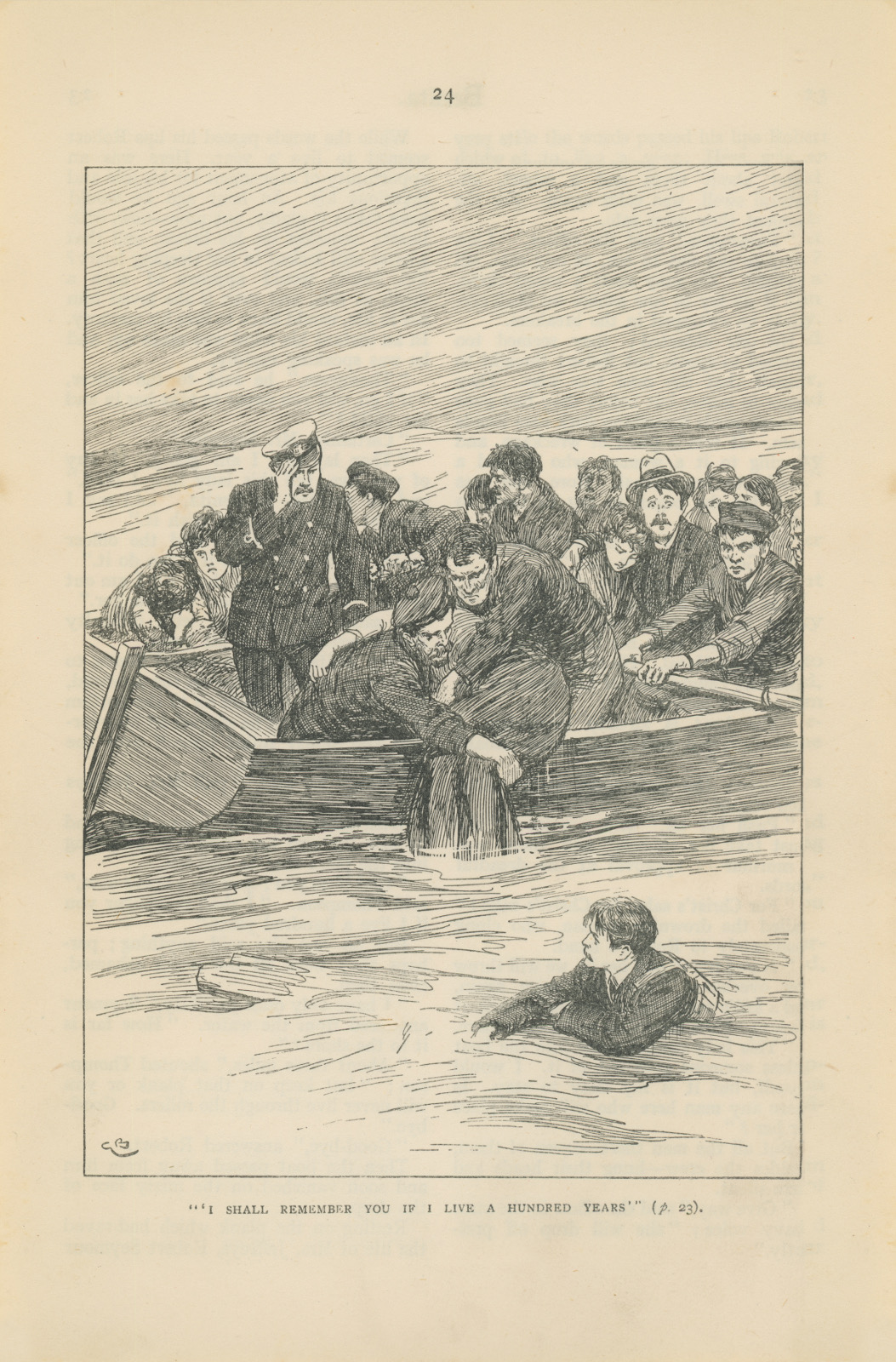 I shall remember you if I live a hundred years