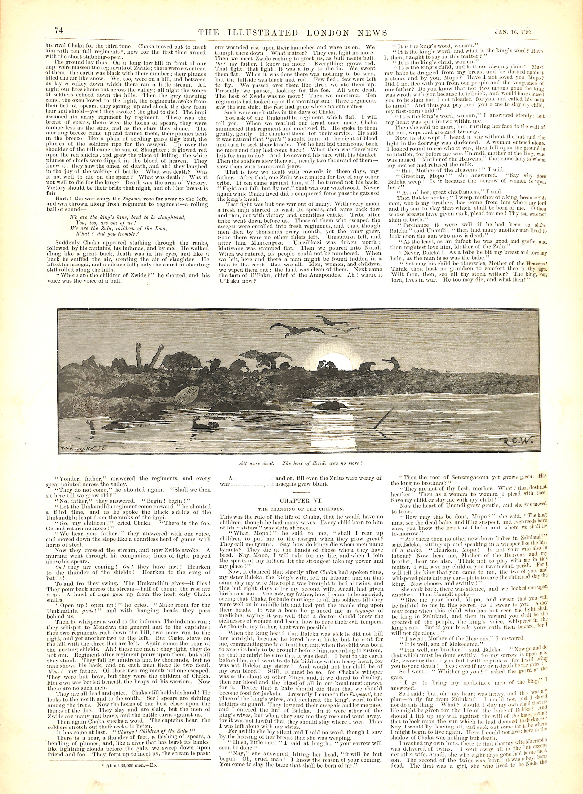 All were dead. The host of Zuide was no more.