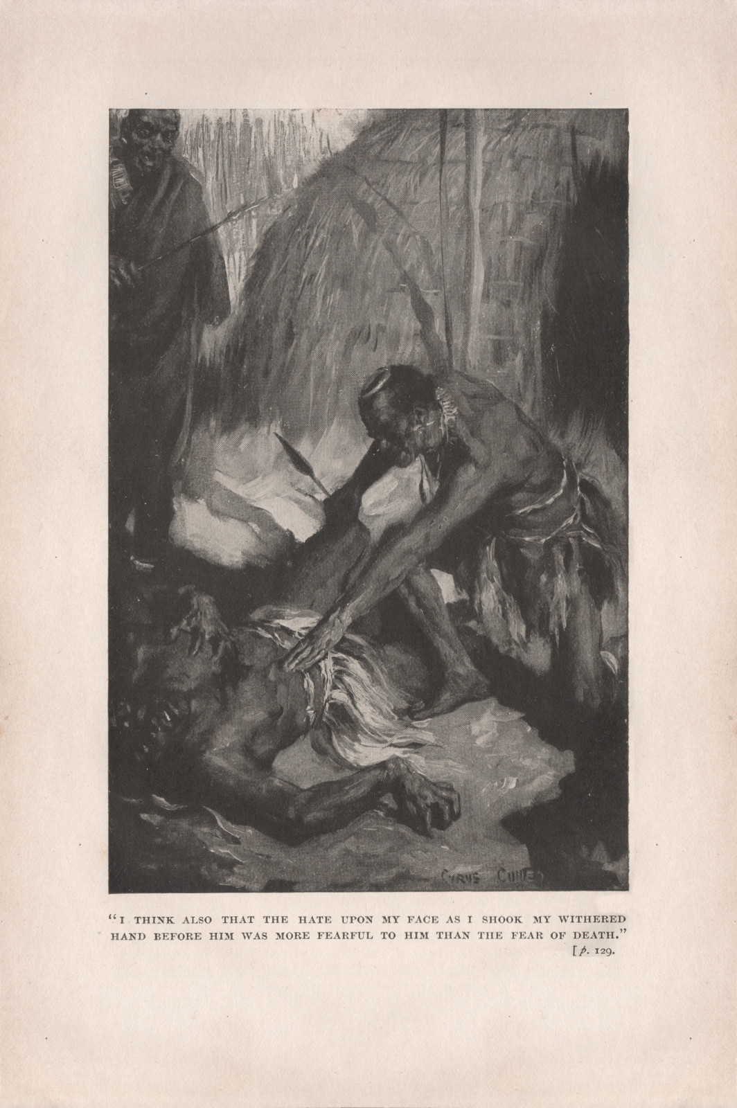 'I think also that the hate upon my face as I shook my withered hand before him was more fearful to him than the fear of death' Ithinkgeorgenewnes129