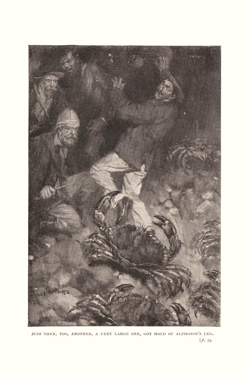 Just then, too, another, a very large one, got hold of Alphonse's leg Justthenaqnewnes79