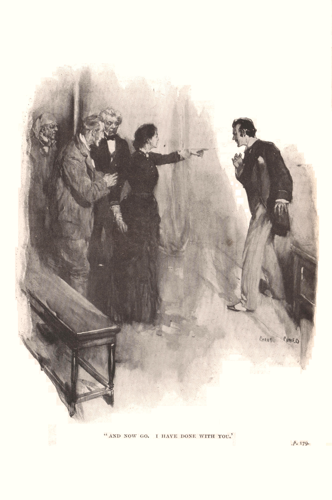 'And now go. I have done with you' Andnowcqnewnes179