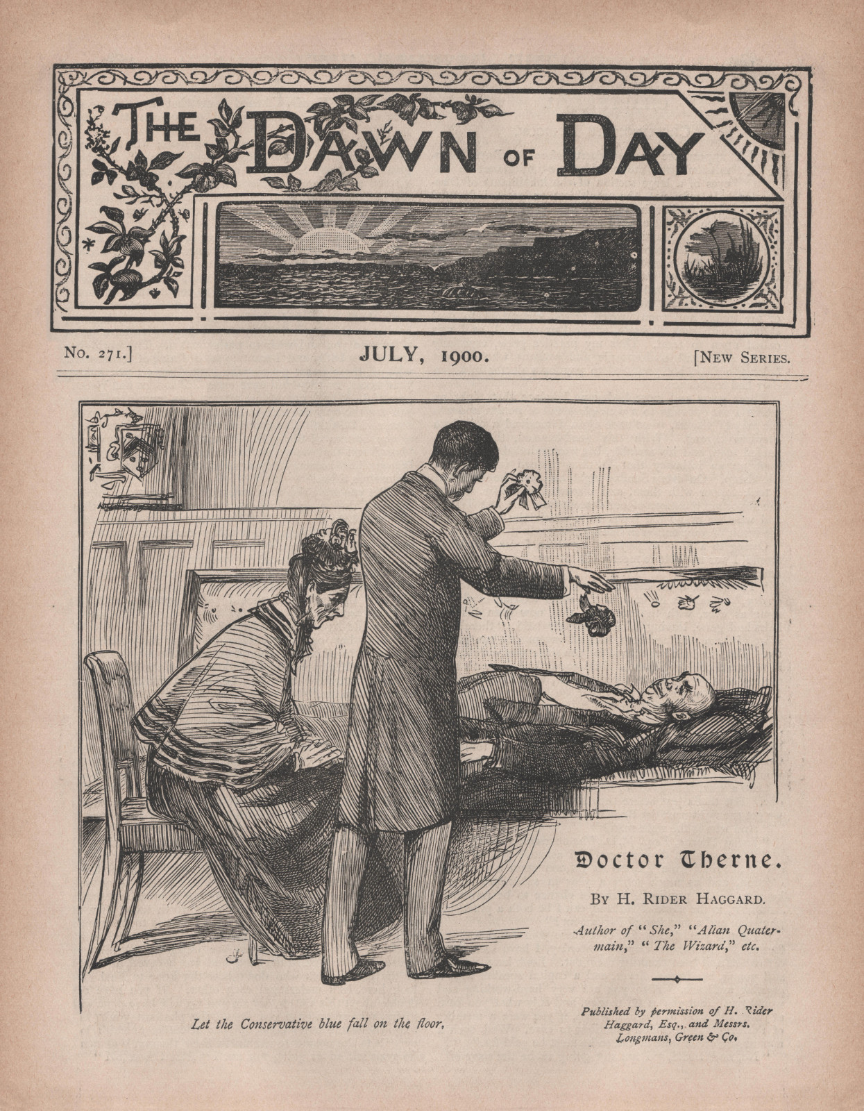 Let the Conservative blue fall on the floor