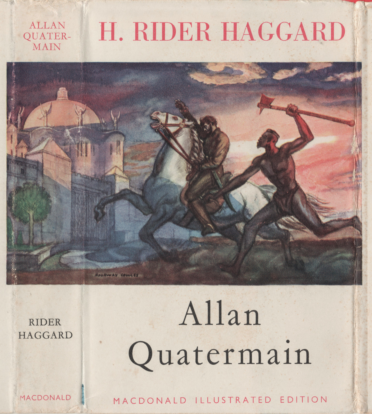 Allan Quatermain Allanquatermainmacdonalddustjacket