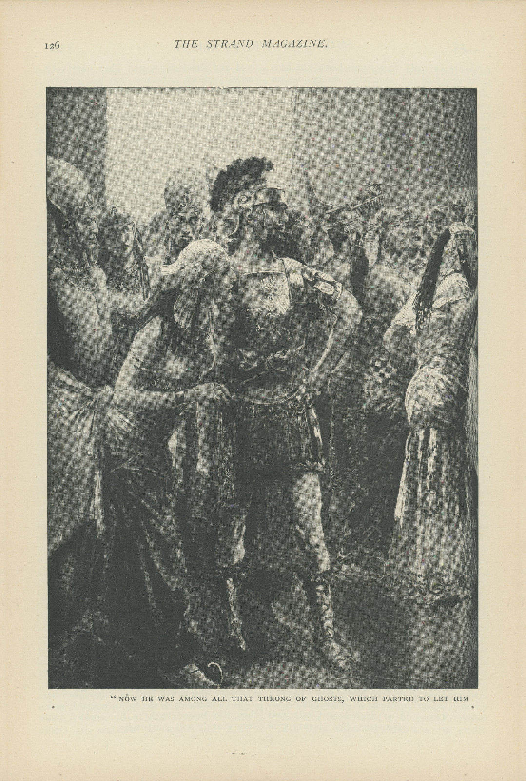 Now he was among all that throng of ghosts, which parted to let him Nowhestrand126