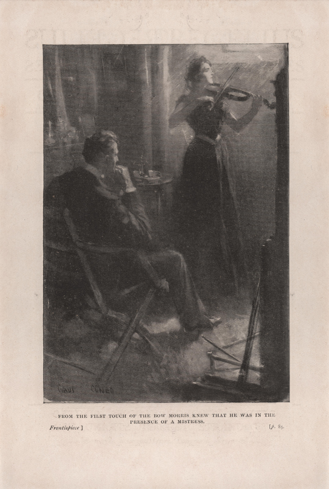 From the first touch of the bow Morris knew that he was in the presence of a mistress Stellafregeliusnewnesfrontispiece