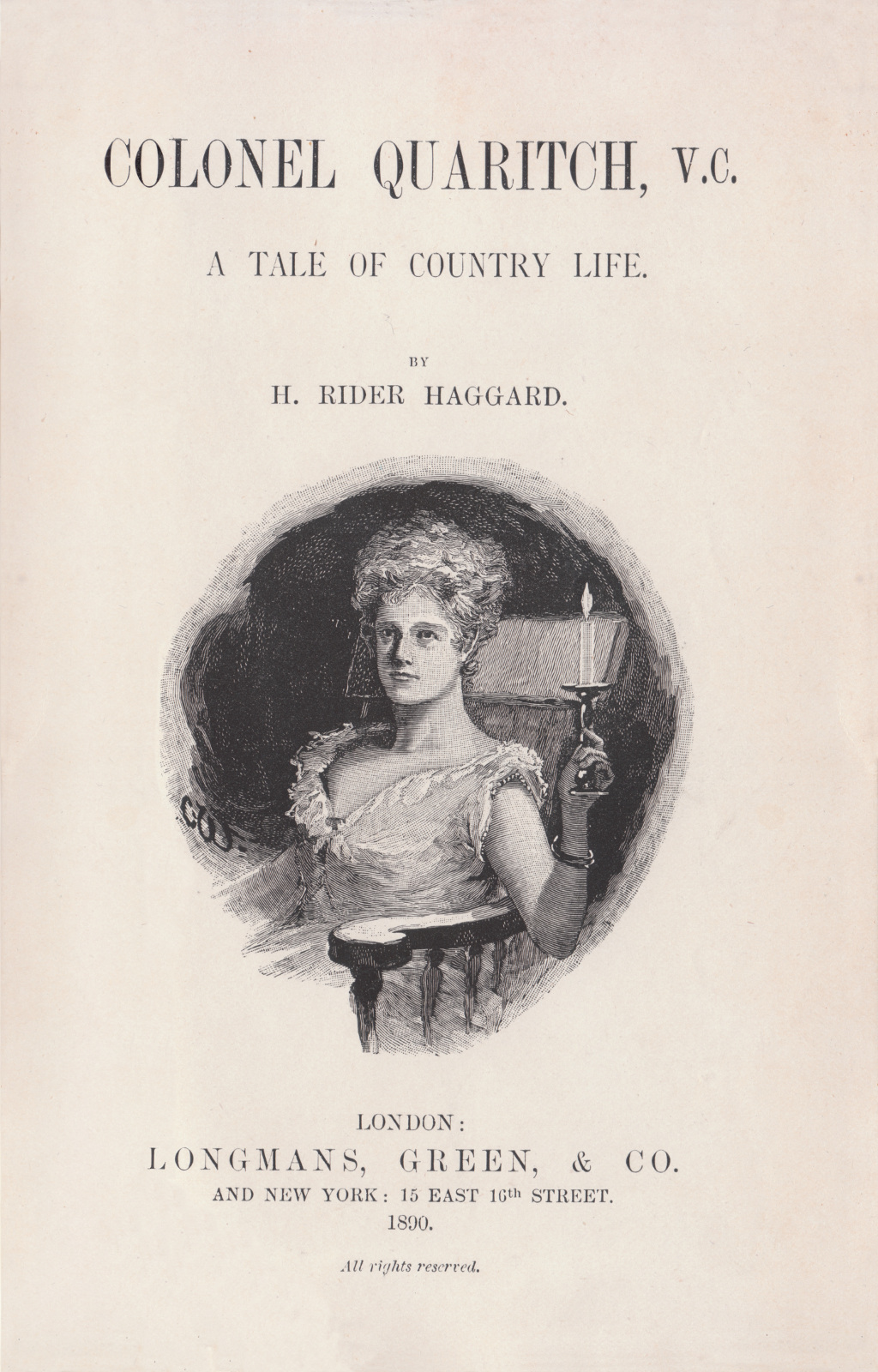 Colonel Quaritch, V.C.