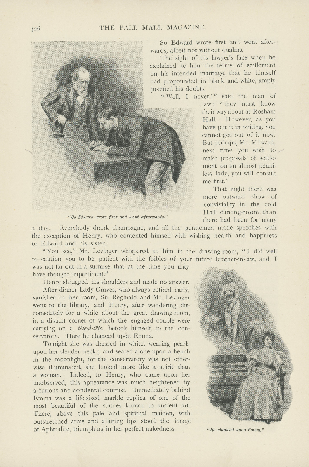 He chanced upon Emma