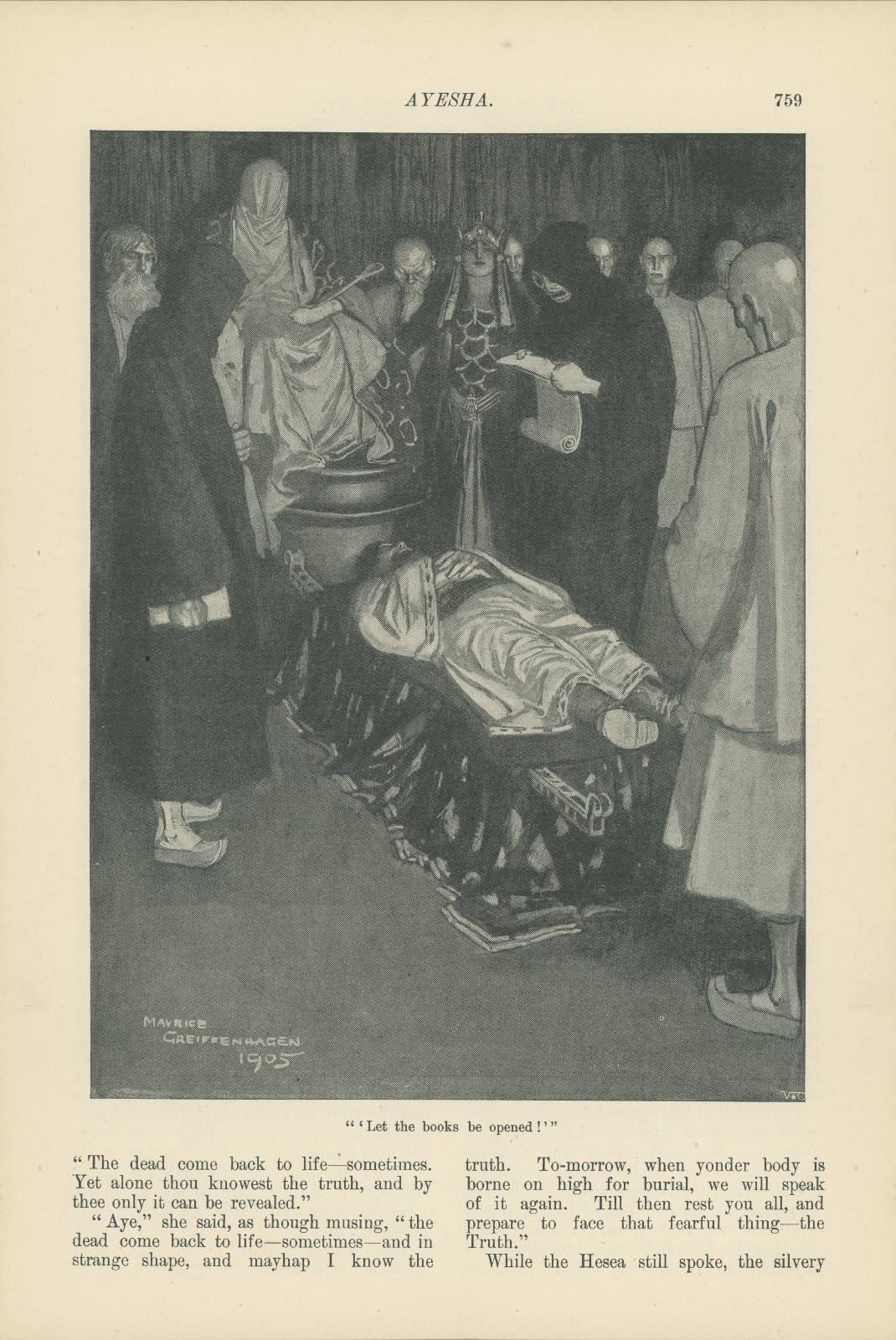 'Let the books be opened!'