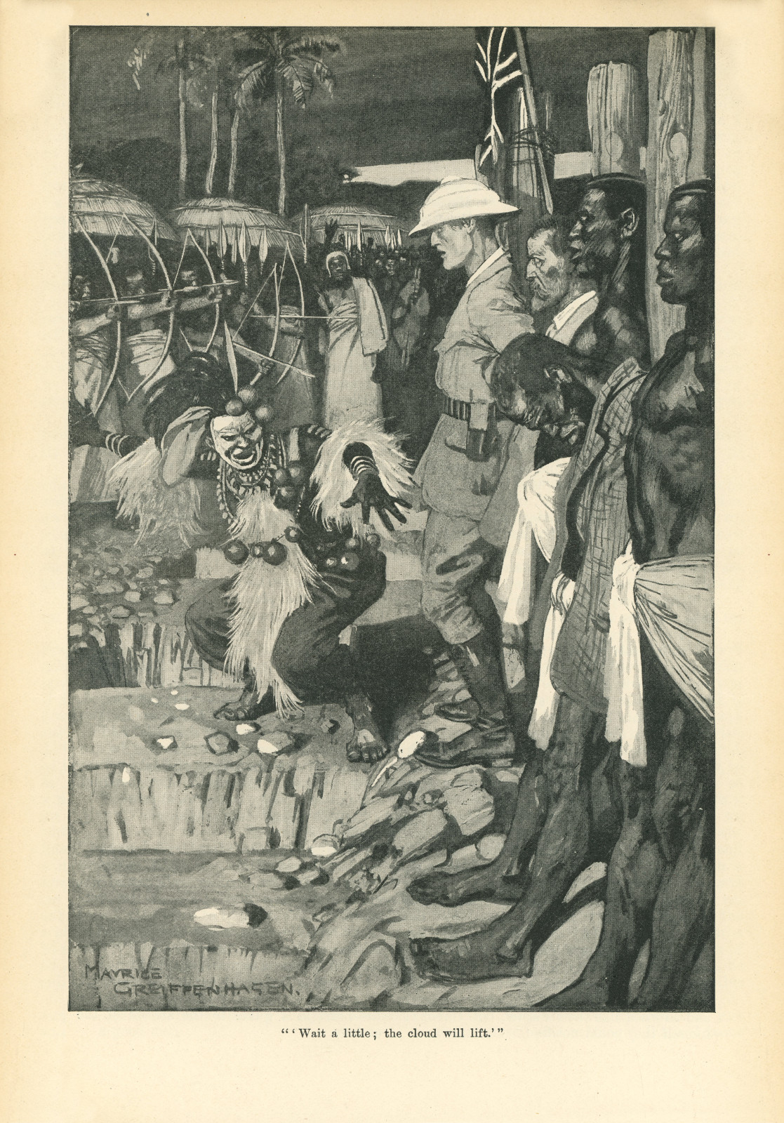 'Wait a little; the cloud will lift'