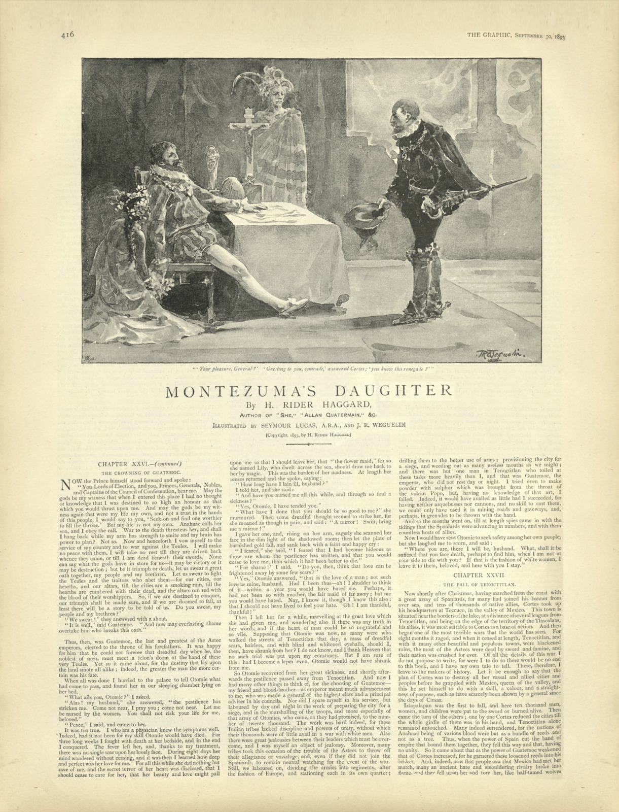  ‘Your pleasure, general?’  ‘Greeting to you, comrade,’ answered Cortes. ‘You know this renegade?’ 
