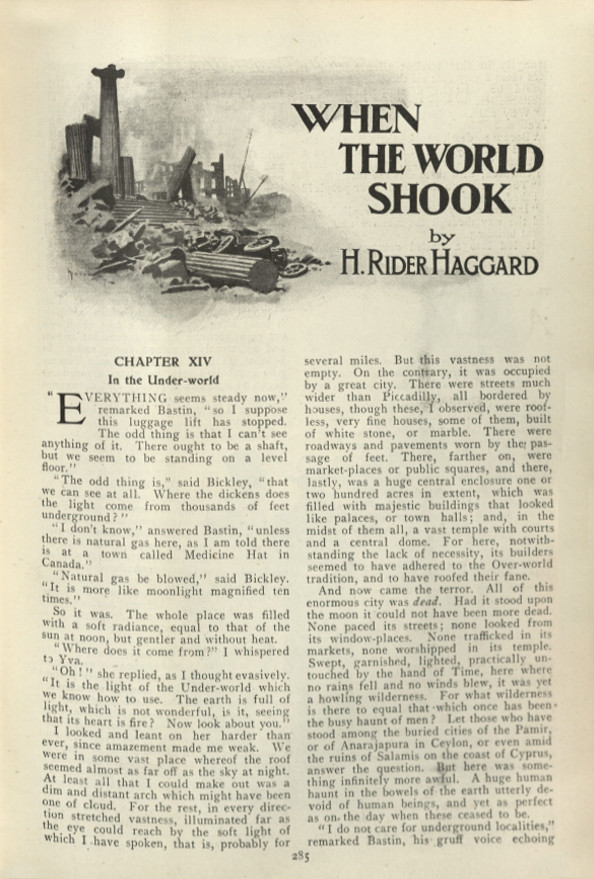 When the World Shook