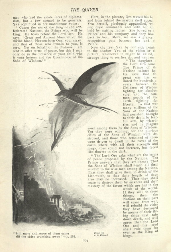 Still more and more of them came till the cities crumbled away