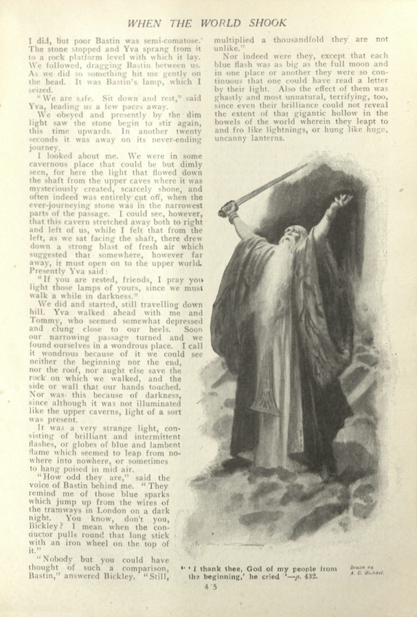'I thank thee, God of my people from the beginning,' he cried Ithankthequiver435