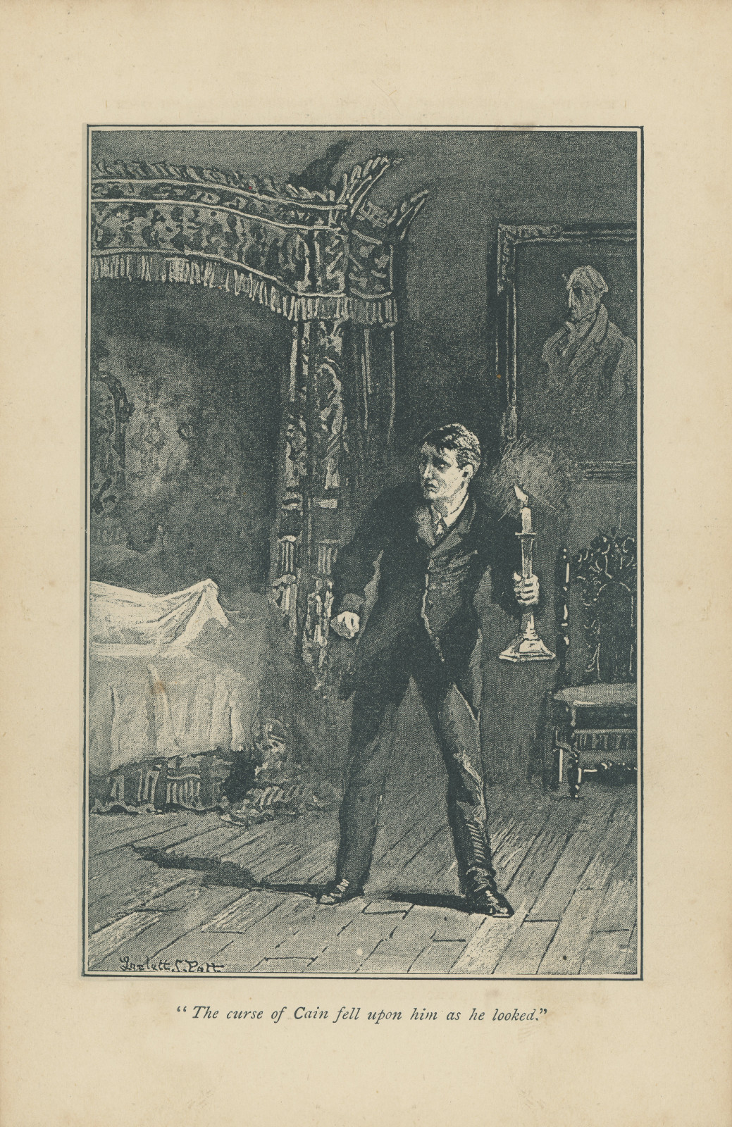 The curse of Cain fell upon him as he looked Thecursespencerblackett62