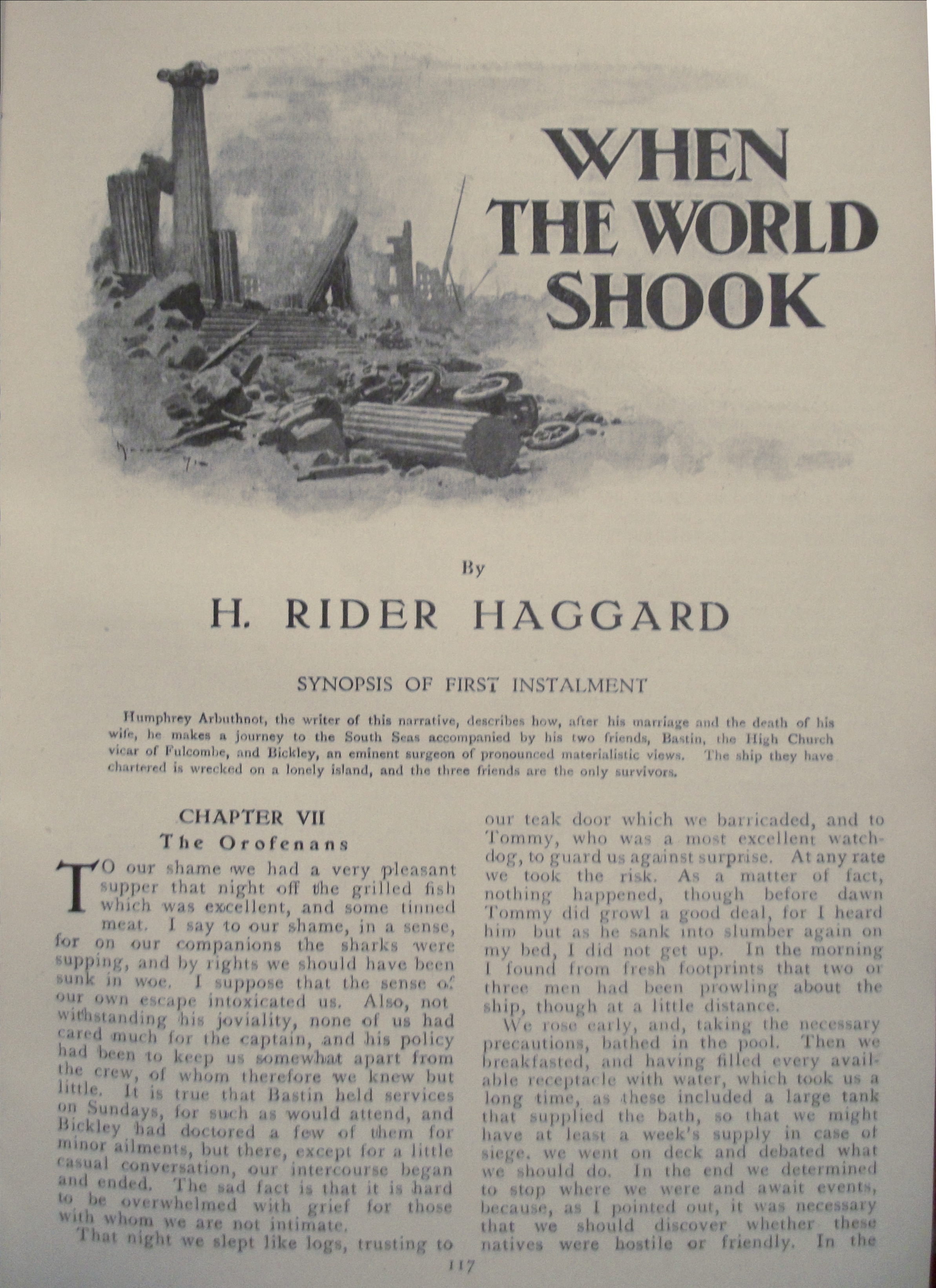 When the World Shook