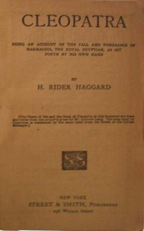 Cleopatra Cleopatraarrowlibraryno124frontmaterial