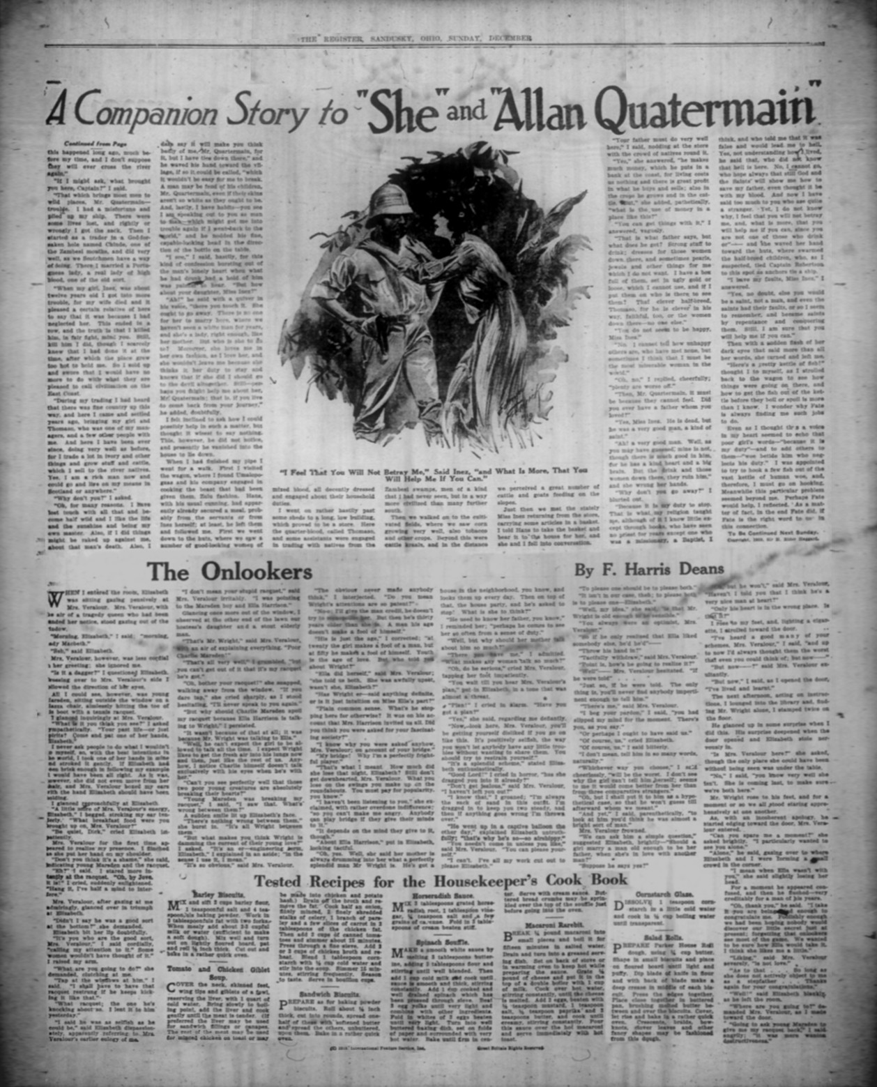 'I feel that you will not betray me,' said Inez, 'and what is more, that you will help me if you can' Ifeel28dec191923