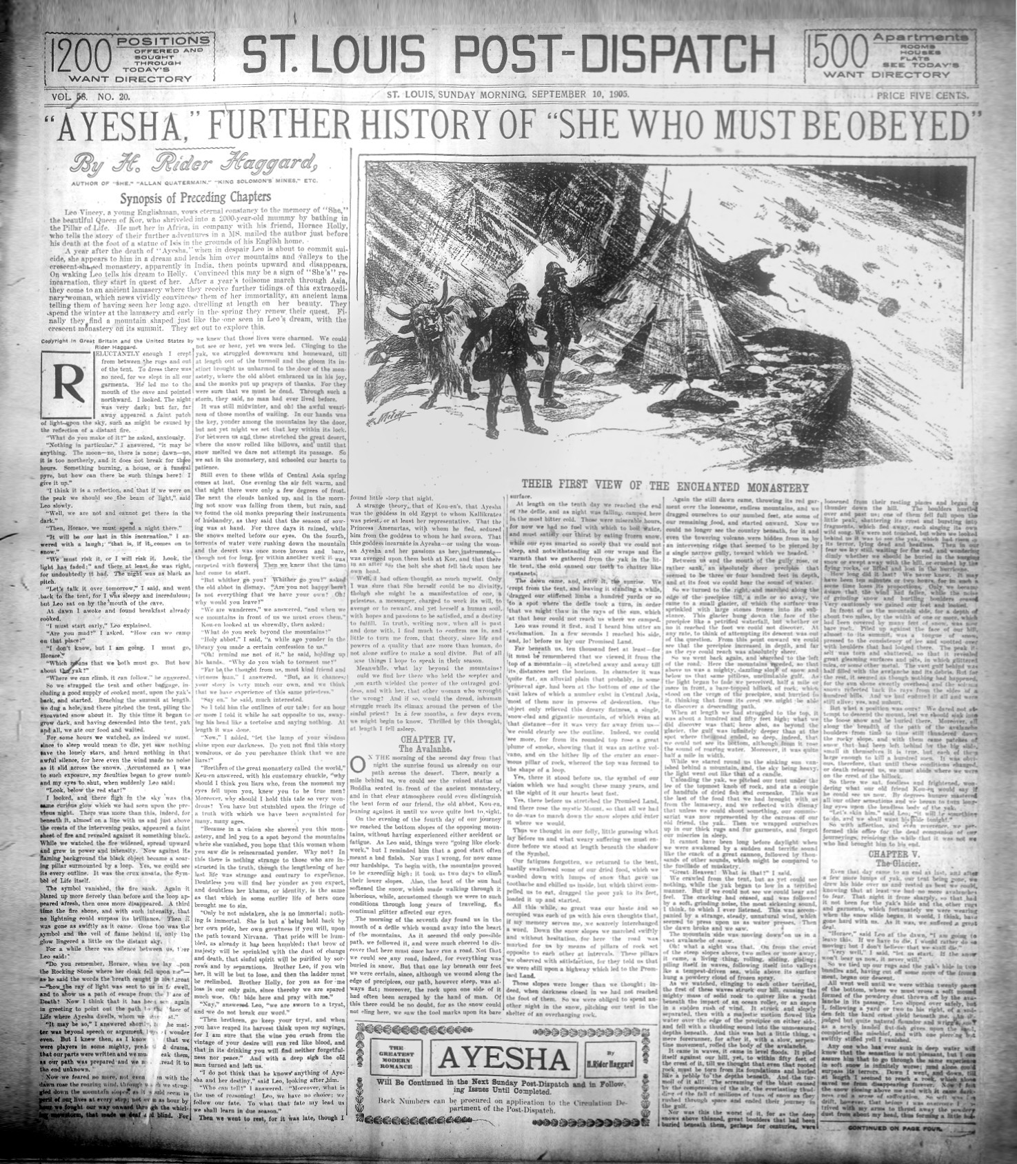 Their First View of the Enchanted Monastery Theirfirststlouisdispatch10sep1905