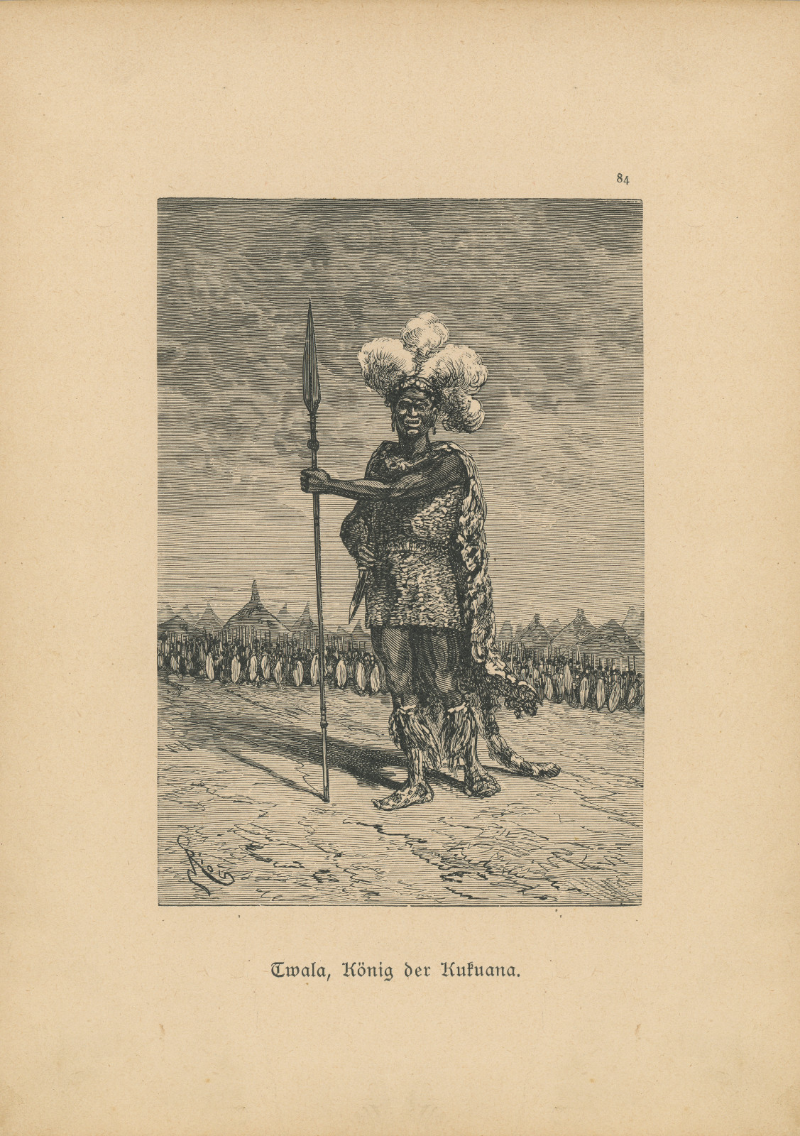 Twala, König der Kukuana Twalakonigdiamantminenvonafrika84
