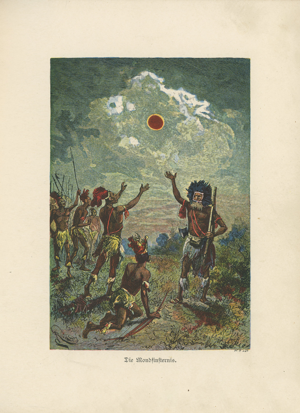 Die Mondfinfternis Diemondfinfternisdiamantminenvonafrika108