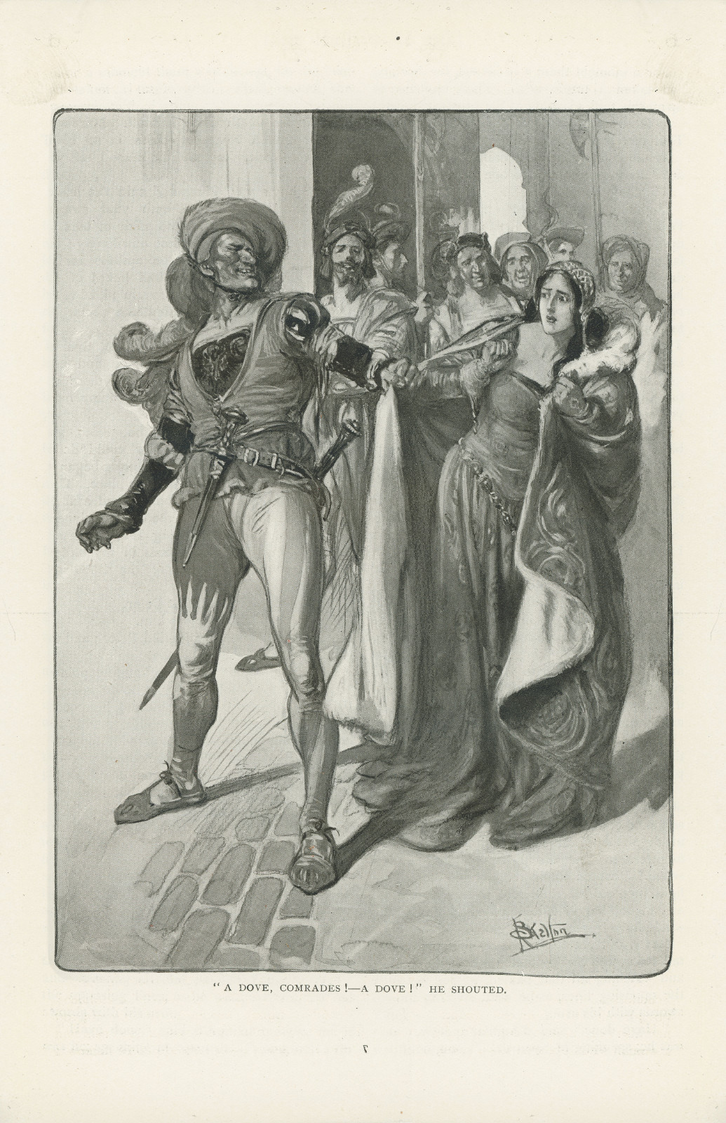 'A dove, compadres!— A dove!' He shouted Adoveladysrealm7