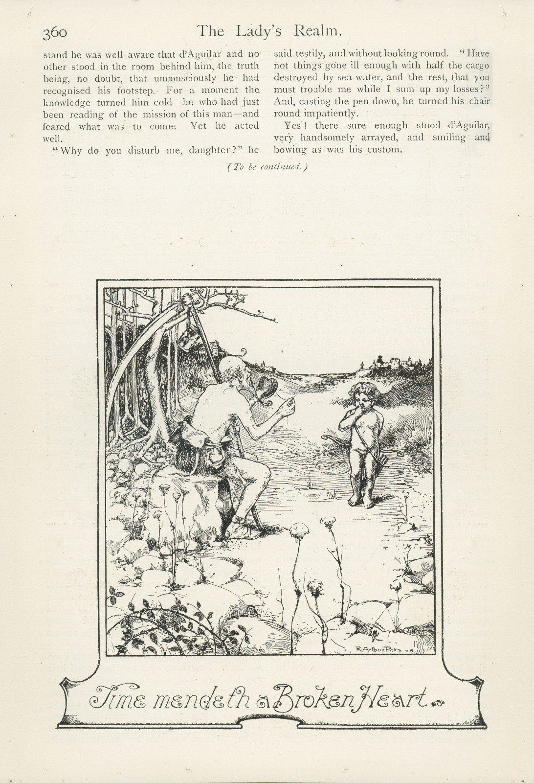 Time mendeth a broken heart